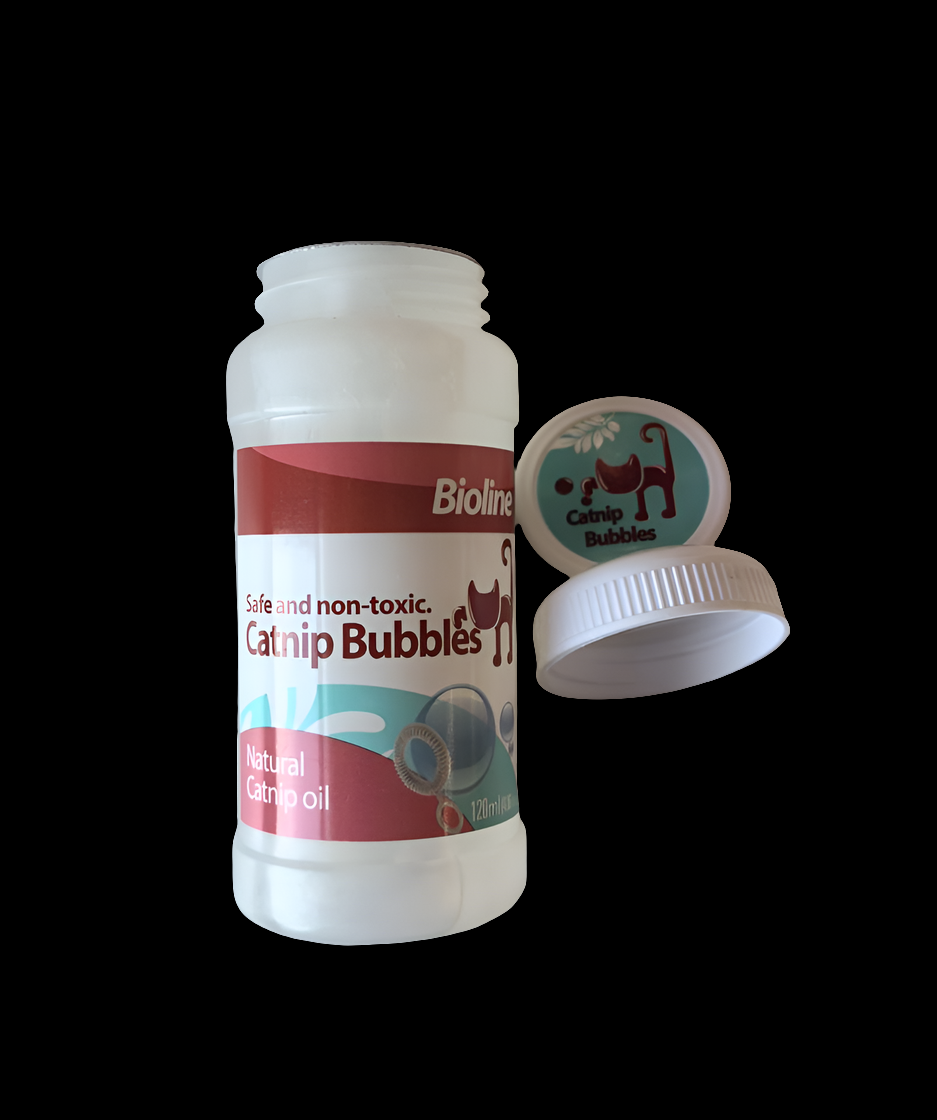 Catnip Extract Bubbles – Fun & Stress Relief for Cats